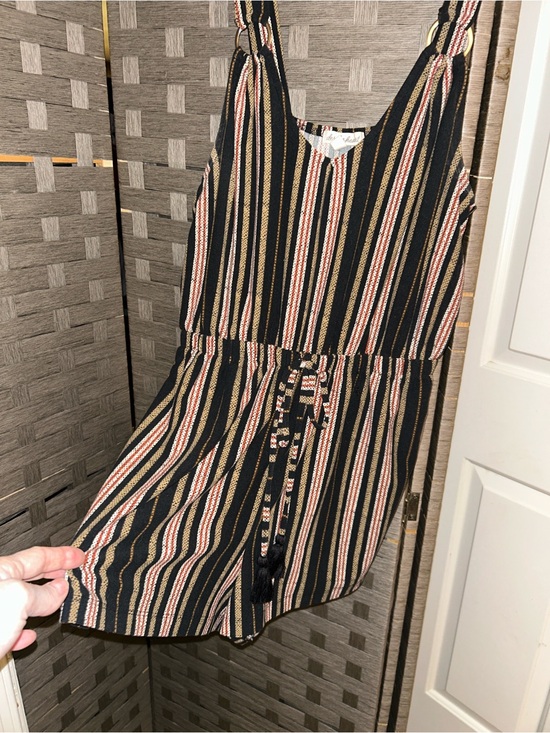 Derek Heart Other - Black Muti Strap Romper with Pockets